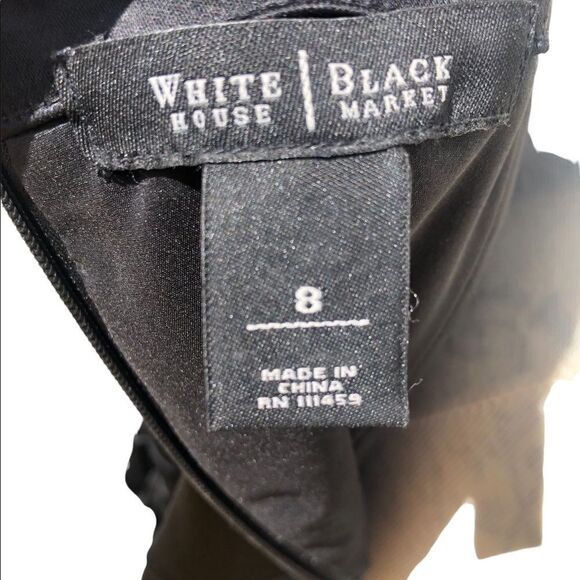White House Black Market Cocktail formal Dress size 8 - Picture 7 of 12